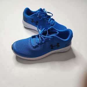 Under Armor Charged Pursuit 2 3022860-405 Youth Blue/White Running Sneakers US 6